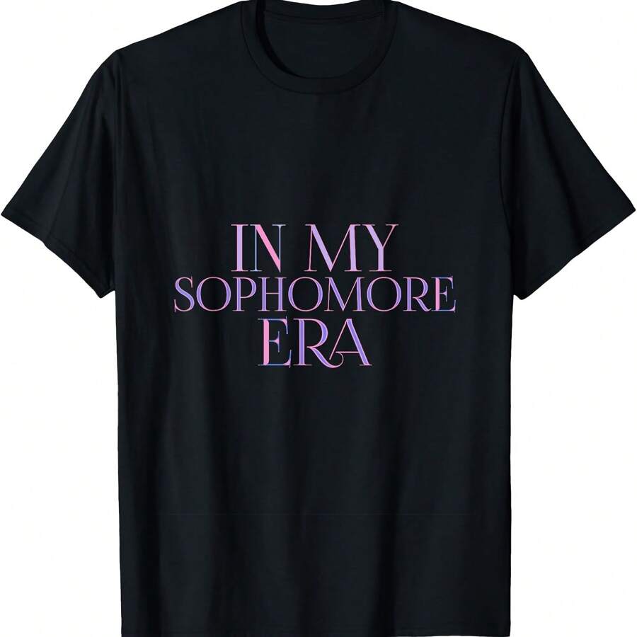 In My Sophomore Era College High School 10th Grade T-Shirt