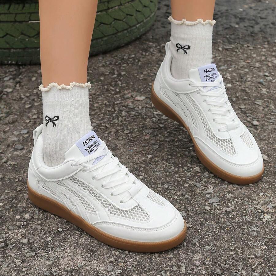 Lichtgewicht ademende casual mode instap sportschoenen voor dames