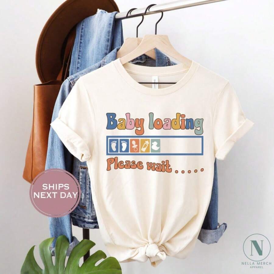 Baby Announcement Shirt, Funny Mom Shirt, Brother Announcement Shirt, New Mom Shirt, Mom Gift, Pregnancy Announcement Tshirt, Mom Tshirt (3)