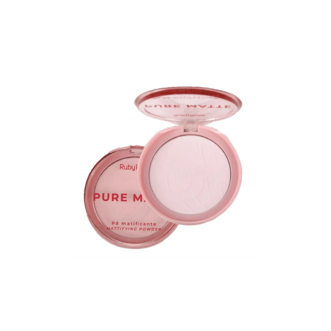 Pó Compacto Matificante Radiant Kiss Nova Linha Ruby Rose