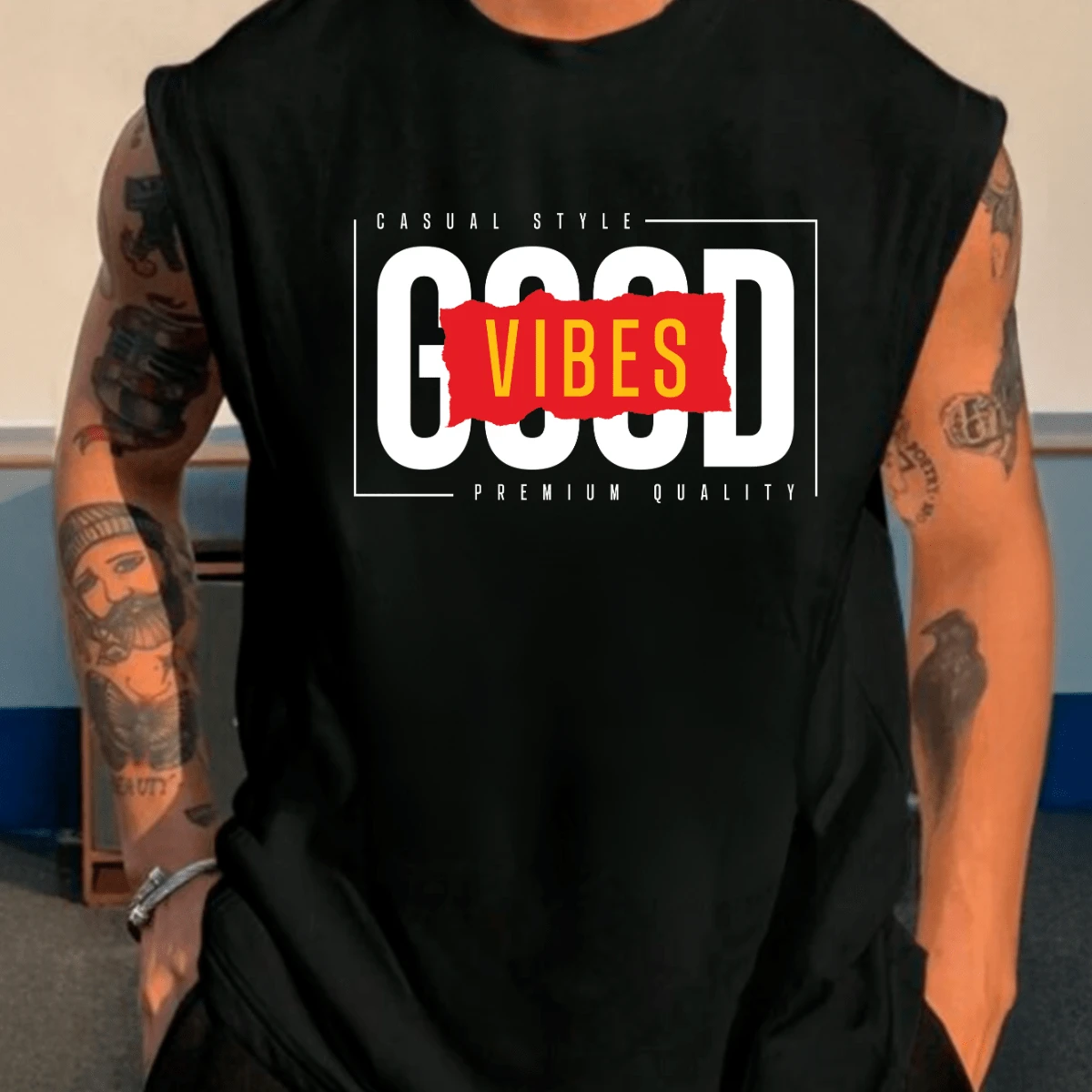 Regata Oversized Good Vibes Premium Exclusiva Visual Incrível Larga