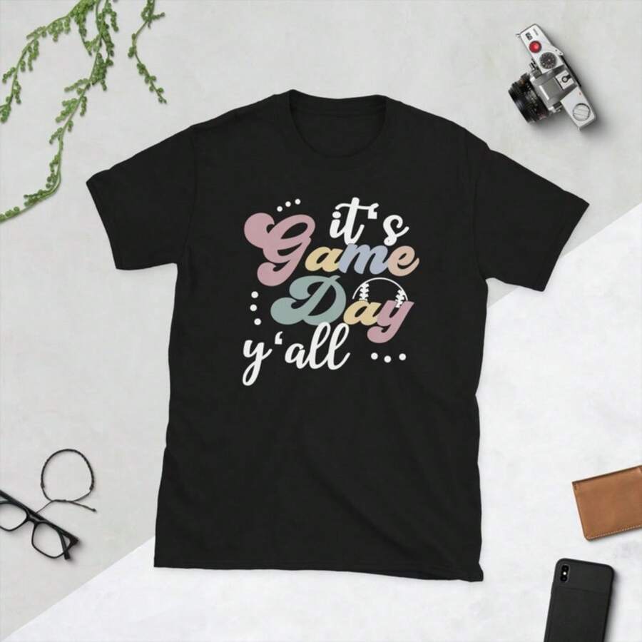 It's Softball Game Day Funny Softball Game Day Unisex T-Shirt