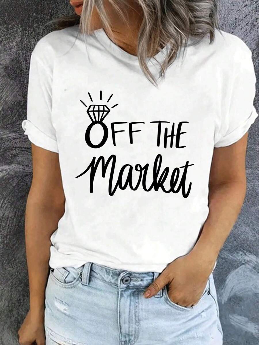 100% Cotton Unisex "Off The Market" T - Shirt