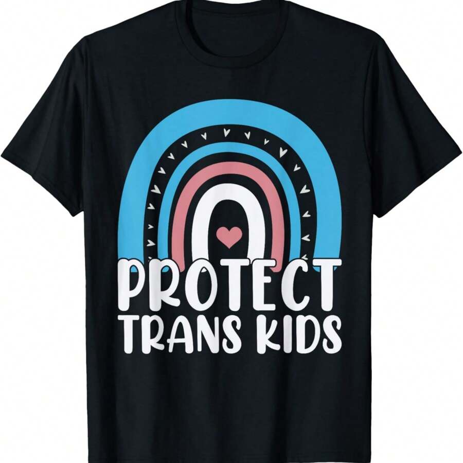 Protect Trans Kids Transgender Support LGBT Pride Month T-Shirt
