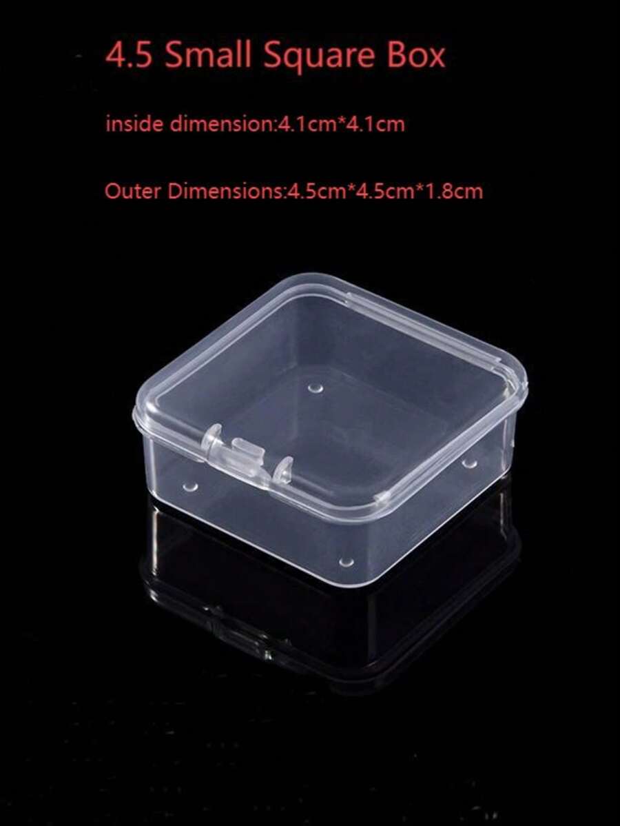 1 pieza Caja de exhibición y almacenamiento multiusos transparente