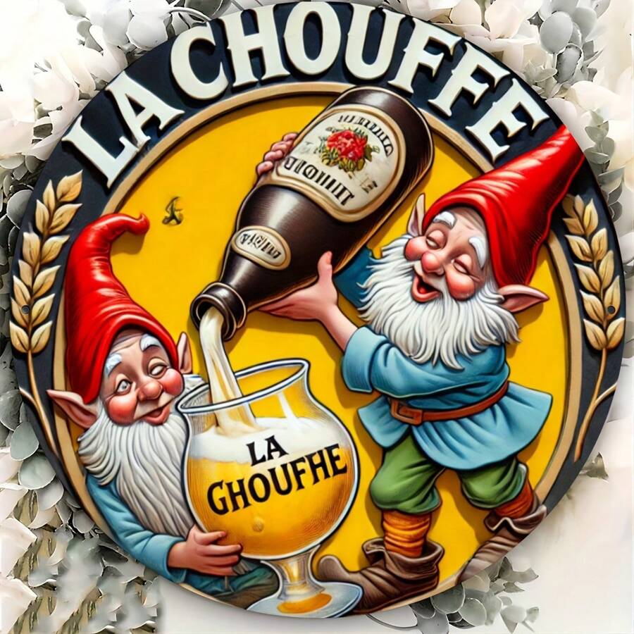 Letrero de cerveza vintage de metal Raschuf, decoración de pared rústica para interior/exterior, bar, cocina, oficina, sala de estar, decoración del hogar, decoración de fiestas, regalo único para Acción de Gracias y Navidad, estilo aleatorio