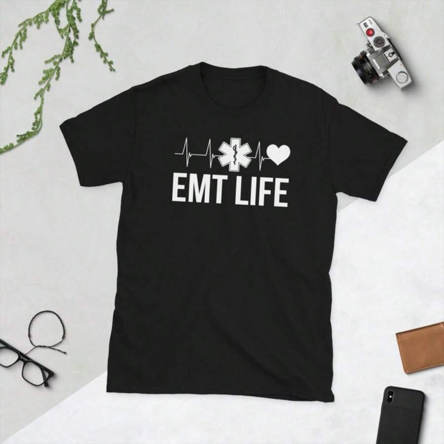 EMT Appreciation Emergency Medical Technician Unisex T-Shirt (1)
