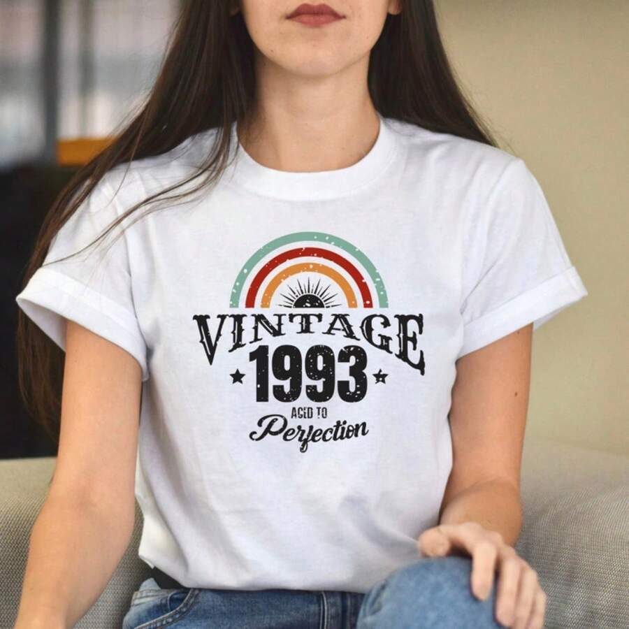 30th Birthday Shirt,1993 Birthday Shirt, Vintage 1993 Shirt,30th Birthday Gift For Women, 30th Birthday Best Friend T-Shirt