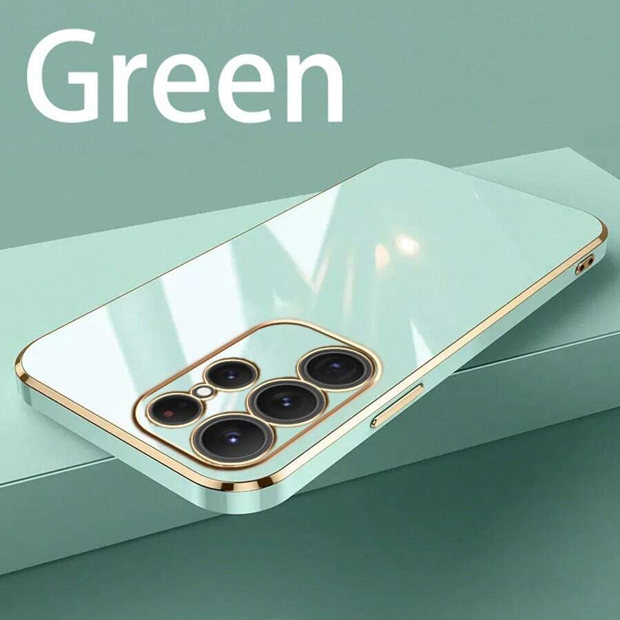 Handyhülle, neu, luxuriös, hochwertig, stabil, langanhaltend, stoßfest, robust, TPU Softschutz Rückseite, stoßfest für 6/7