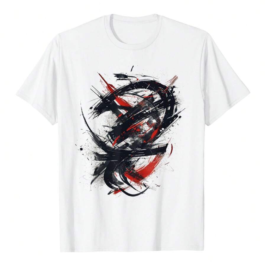 Art Abstract Graphic Drawing Artwork Painting T-Shirt