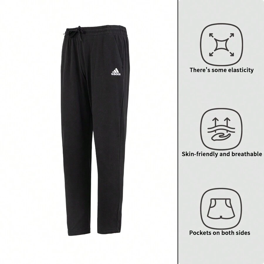 Adidas Men's M SL SJ TO PT Knitted Trousers Training Pants Black Casual Pants IC9409