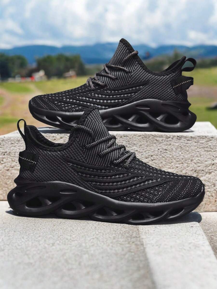 Men Sneaker Running Jogging Shoes Casual Sneakers Outdoor Breathable Mesh Men's Light Shock-Absorption Fashionable Tennis ,Breathable Running Shoes, Outdoor Walking Training Tennis Shoes