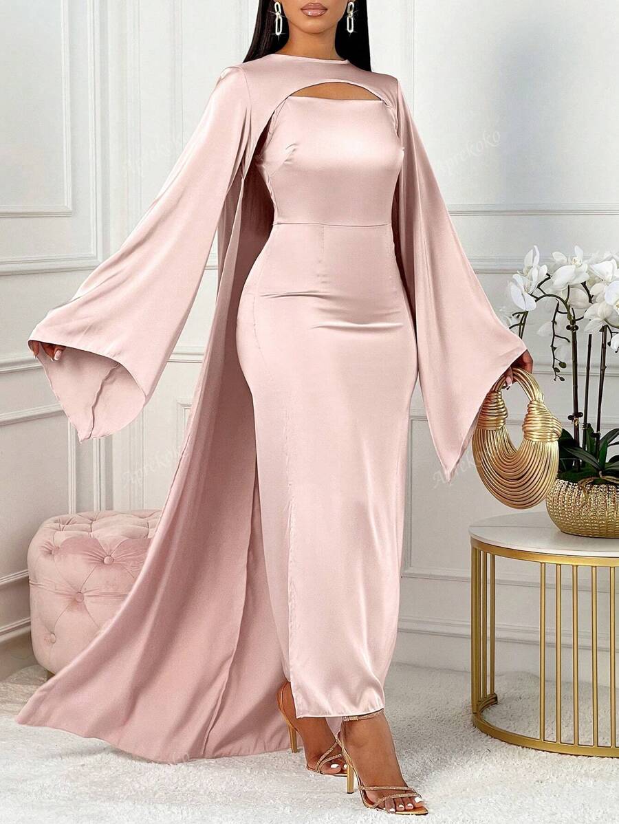 Abito casual da donna con scialle, set di due pezzi, abbigliamento per feste di Ognissanti e attività all'aperto