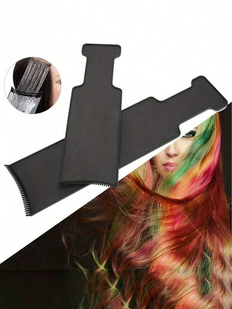 1pc/3pcs Highlighting Board Hair Dyeing Board Salon Hairdressing Styling Tool Hair Salon Supplies,Convenient And Portable Hairdressing Tools Suitable For Professional Hairdressing And Salon Use Professional Hair Dye Board Set For Salon-Quality Hairdos Salon Barber,Hair Tools,Hair Products And Accessories For Barber Salon Beauty Travel Essentials