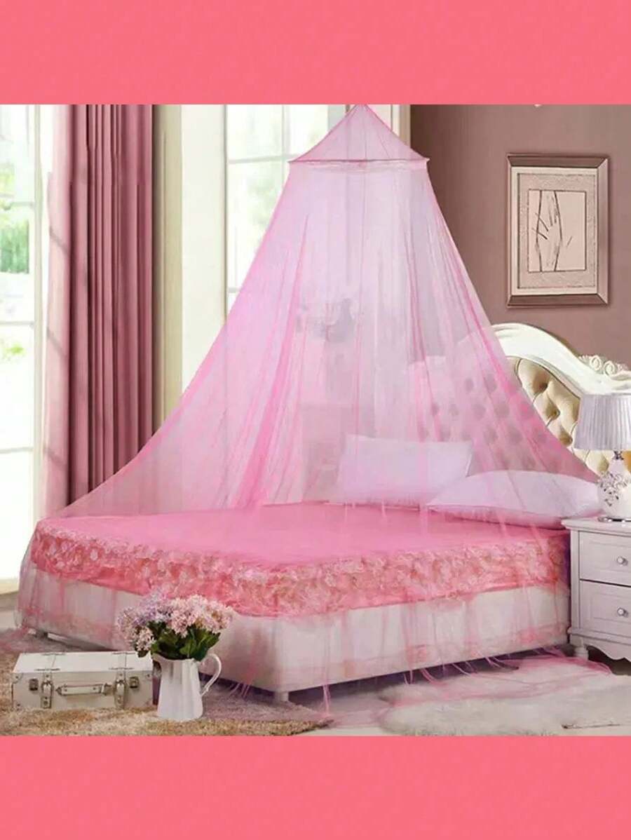 1pc 60*260*800cm Outdoor Mosquito Net, Indoor Home Dome Mosquito Net, No Installation Needed, Densely Woven