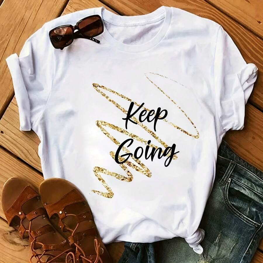 Hot Selling Cute Cartoon Butterfly Pattern Loose Cartoon Letter T-Shirt Woman Oversized T Shirt Gothic Aesthetic Clothes Tops