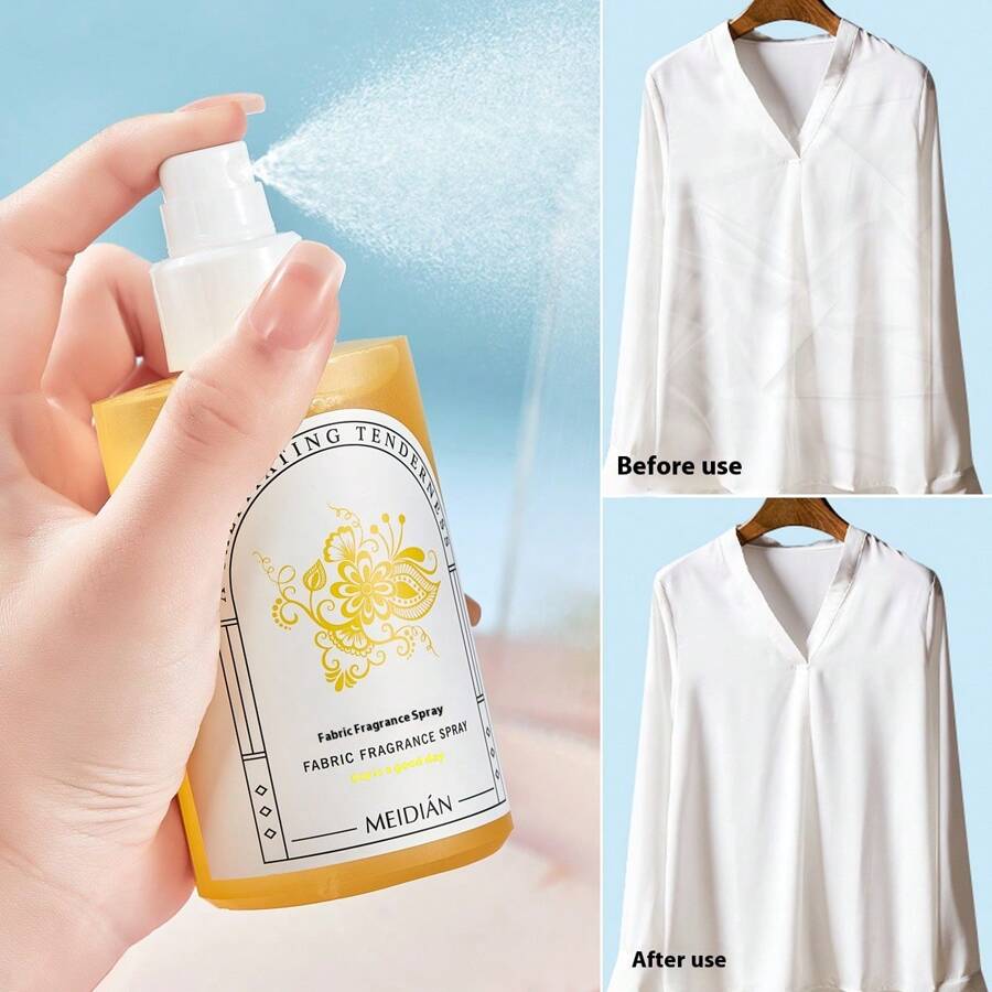 1pc/200ml Fragrance Spray Perfume, Summer Natural Long-Lasting Fragrance, Three Scent Girl Perfume (Alcohol-Free) Spray Mini Spray Laundry Spray, Easy To Carry - For Bedroom, Dating, Living Room, Bathroom, Travel And Home Use Scenarios Gifts Birthday Graduation