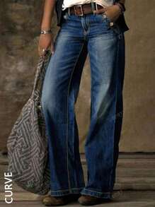 Ciemny jeans