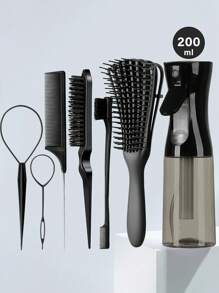 7 pièces noires