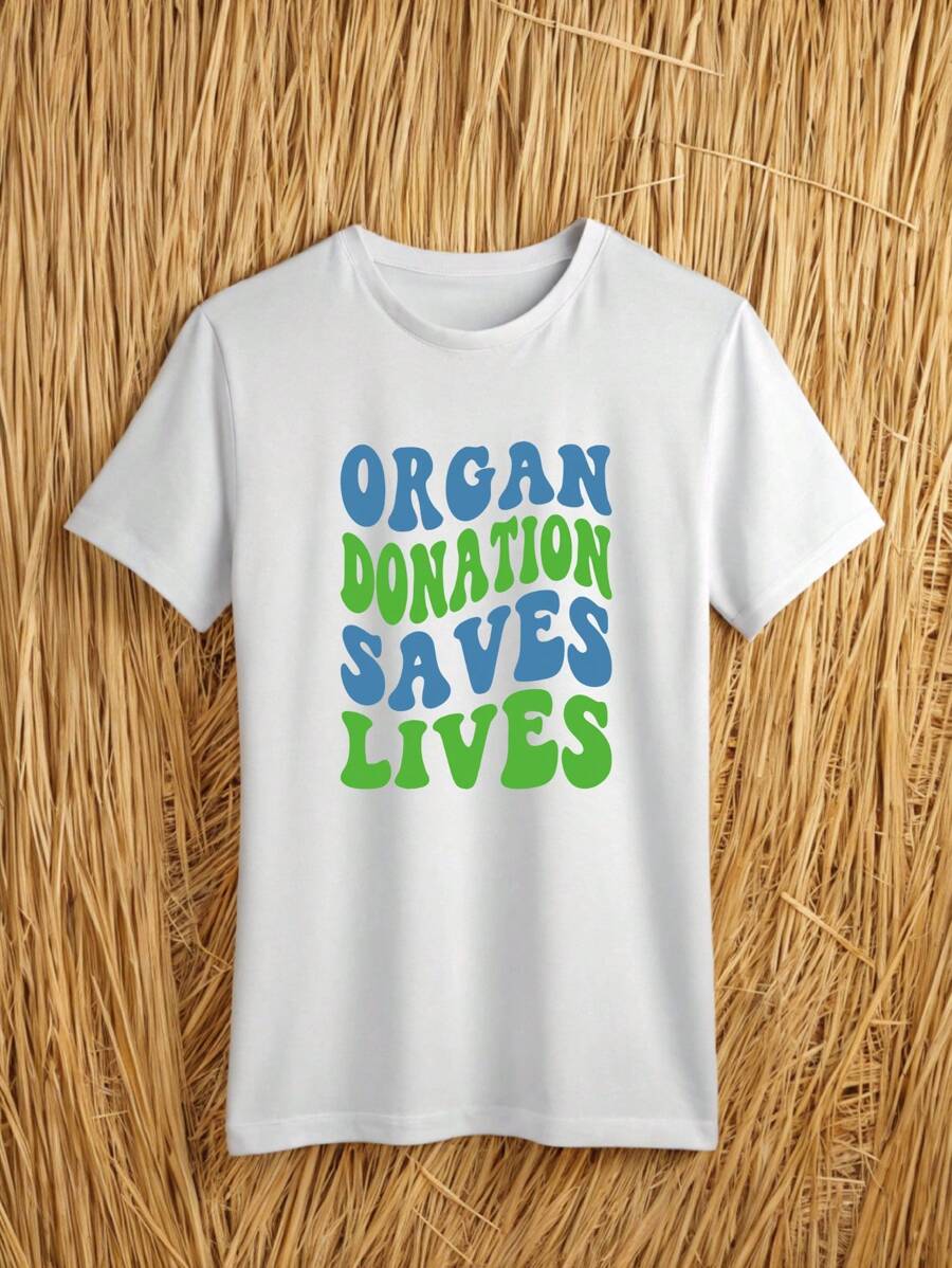 Organ Donation Saves Lives Shirt, Unisex Organ Donation Awareness T-Shirt, Transplant Quote Sweatshirt, Donor Gift Tee For Mom. AS-97