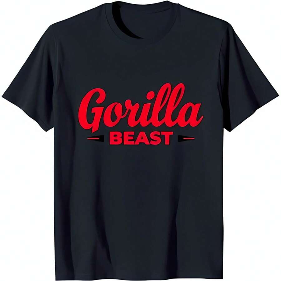 Bold Cursive Graphic T-Shirt For Casual Style