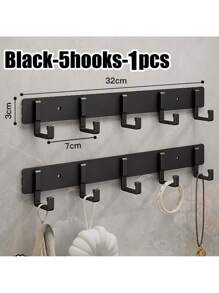 Black-5hooks-1pcs