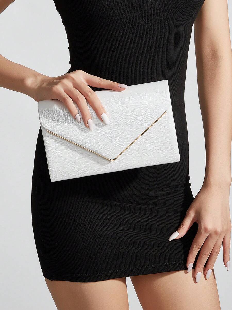 Glamorous Evening Clutch ,Sparkling Women Satchels , Fashion Flap, Luxurious Textured Faux Leather ,Perfect For Glamorous Occasions, Ideal Wedding & Party Events Accessory