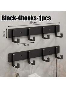 Black-4hooks-1pcs