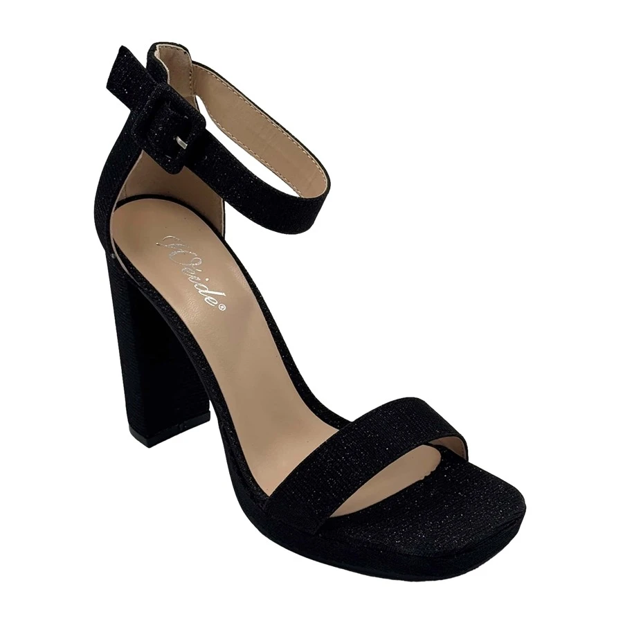 Escarpins à talons hauts épais et pointus JZ Brothers avec fermeture à boucle