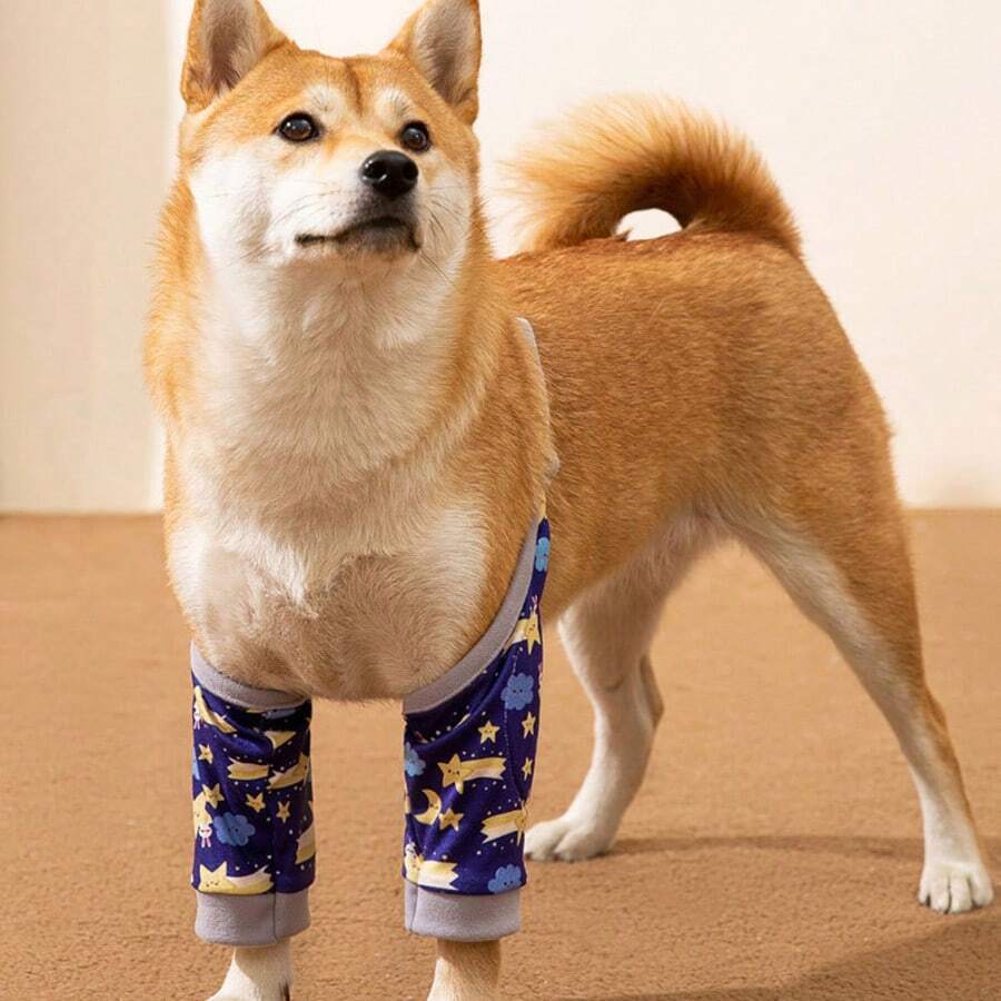 Nuevo traje de protección para rodilla/pierna/codo de perro, ropa de protección de articulaciones, para perros medianos/grandes, ropa de mascota