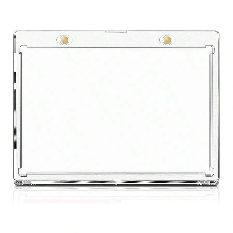 1pc Horizontal Booklet Card Holder, Anti-UV Magnetic Card Holder, Card Photo Frame, High Transparency, Acrylic Board, Size: 146x110x13mm