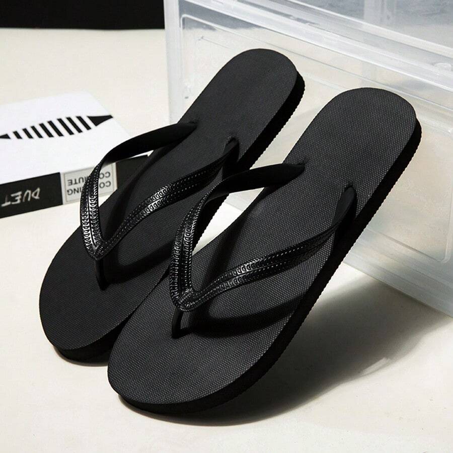Infradito di moda da uomo, antiscivolo, anti-odore, pantofole da spiaggia da indossare sia in ambienti interni che esterni, per l'estate