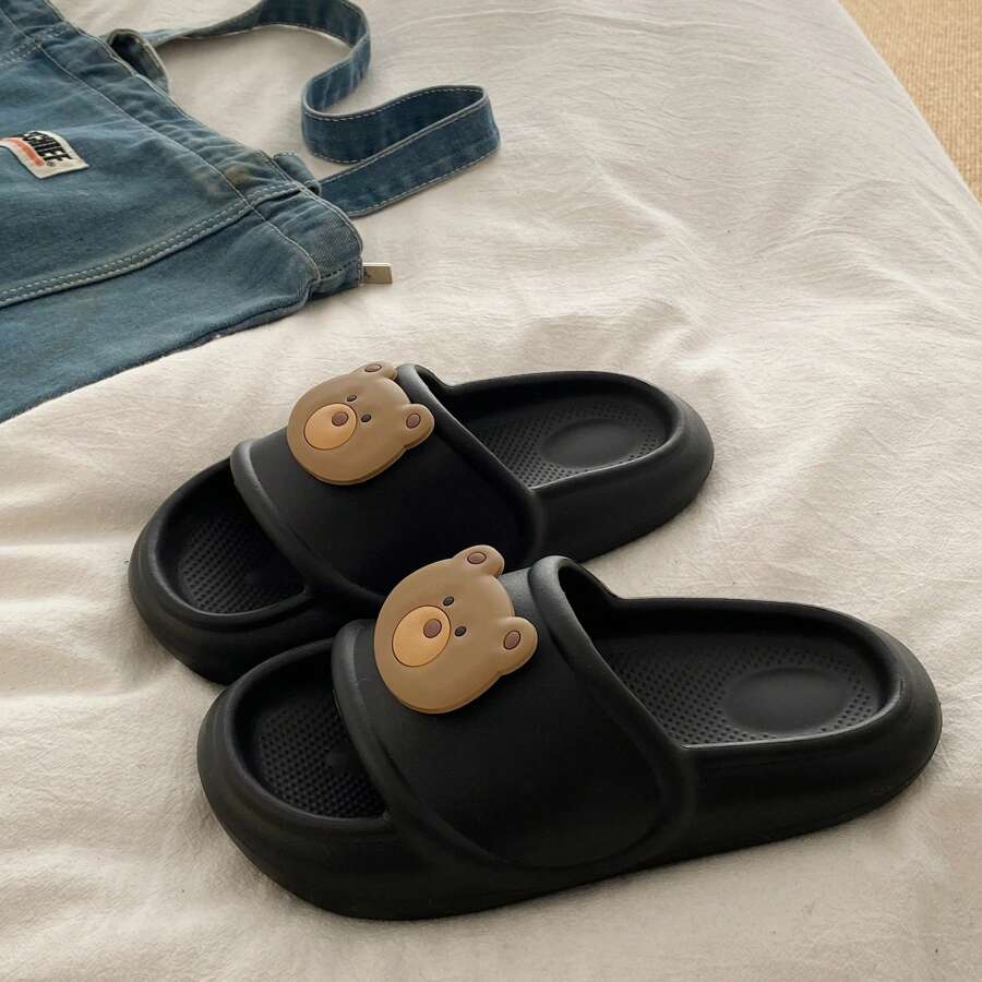 Capybara New Design Women's Slippers, 2025 Flat Sandals For Summer, Cute Indoor Outdoor Non-Slip Slides, Suitable For Party And Gathering