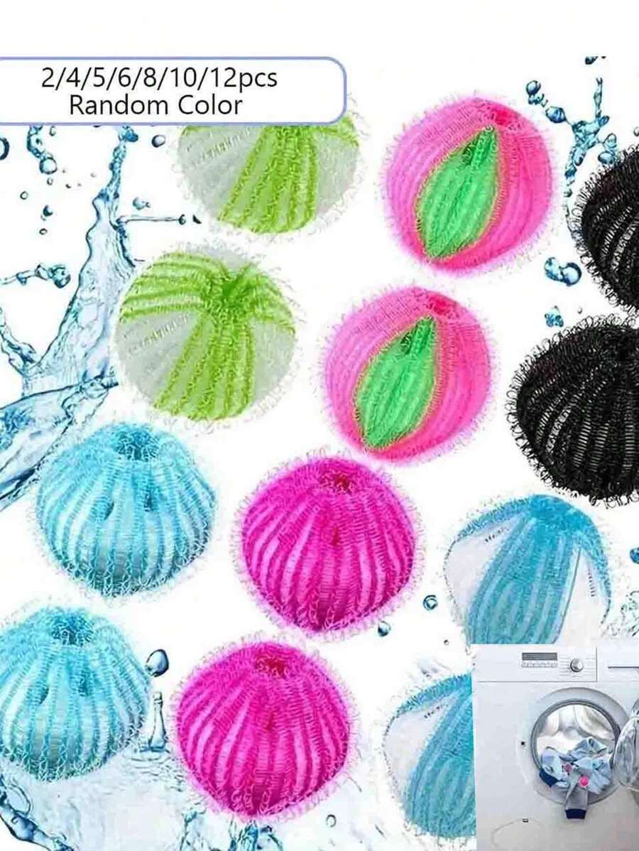 1/2/6/8 pièces Nouveau Aspirateur à poils de chien réutilisable amélioré, Retirer les poils d'animaux de compagnie pour la lessive, Peluche réutilisable, Retirer les poils d'animaux, Peluche réutilisable pour la lessive, Capteur de poils d'animaux de compagnie réutilisable pour la lessive