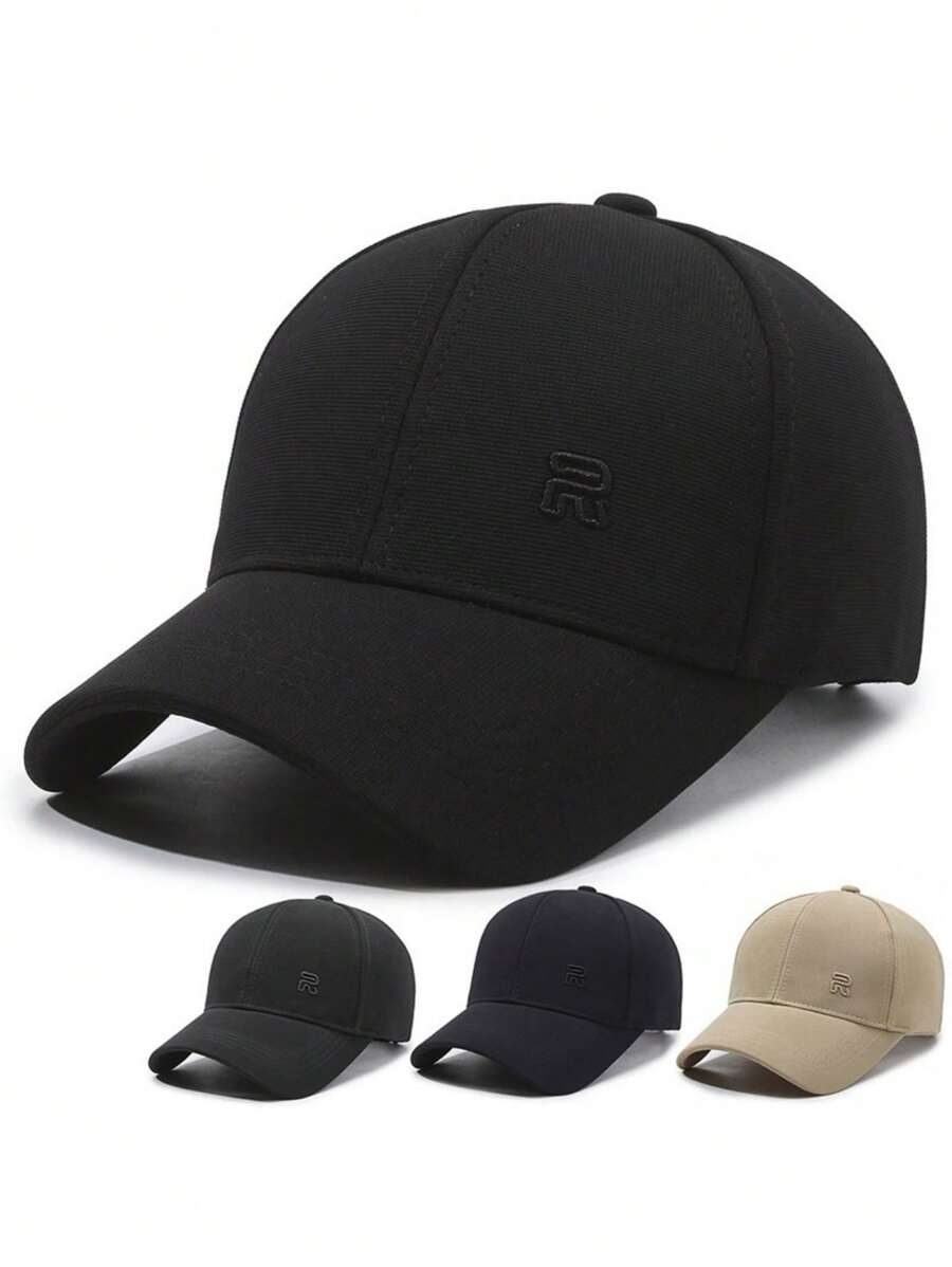 Hat For Men In Spring And Autumn, Simple Casual Hat For Men, Stair Cloth, Baseball Cap, Outdoor Travel, Baseball Cap, Sun Hat