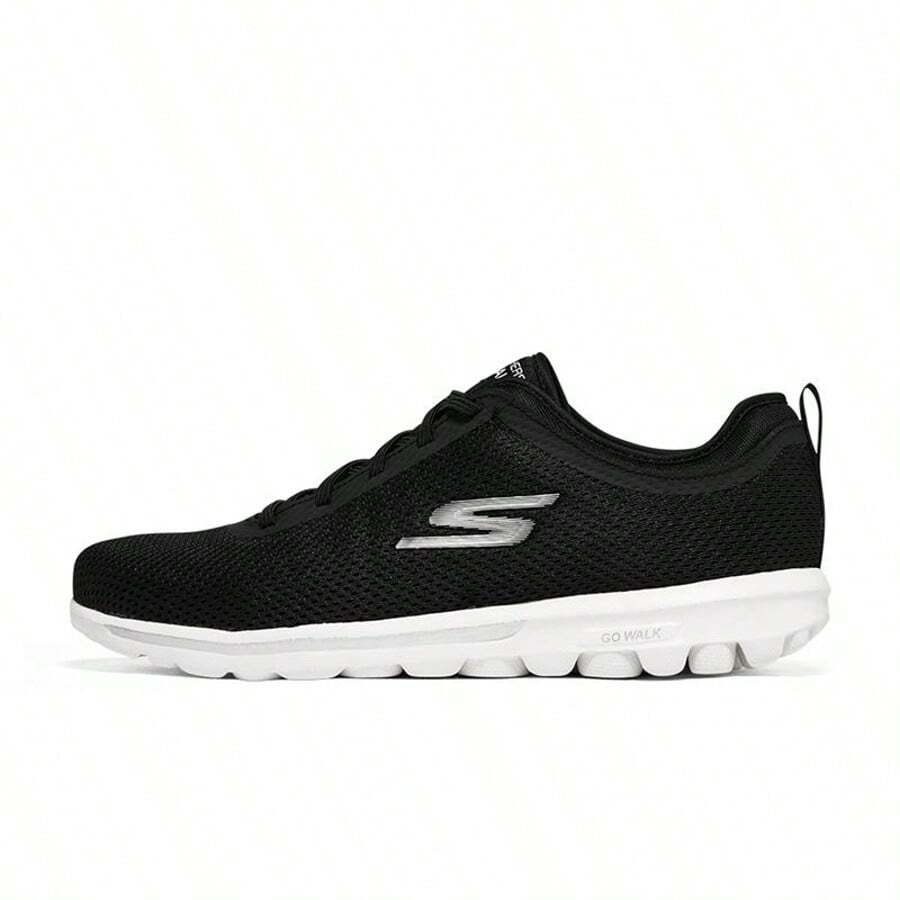 Skechers Calçados esportivos casuais respiráveis com sola macia antiderrapante e absorvente de choque masculino 216457