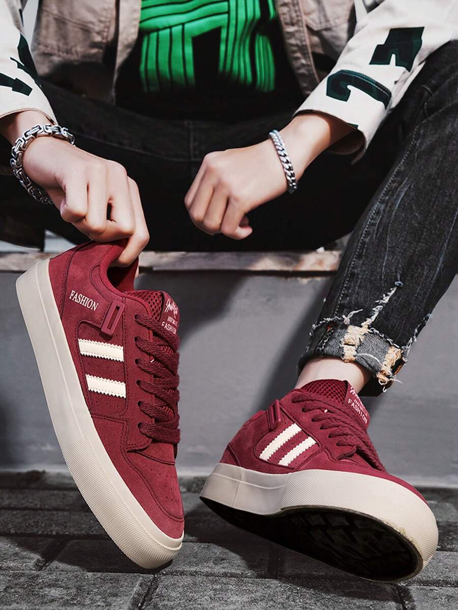 Men's Outdoor Street Style Thick Sole Low-Top Casual Sports Sneakers