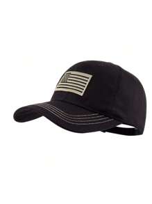 Duckbill-flag Baseball Cap Black