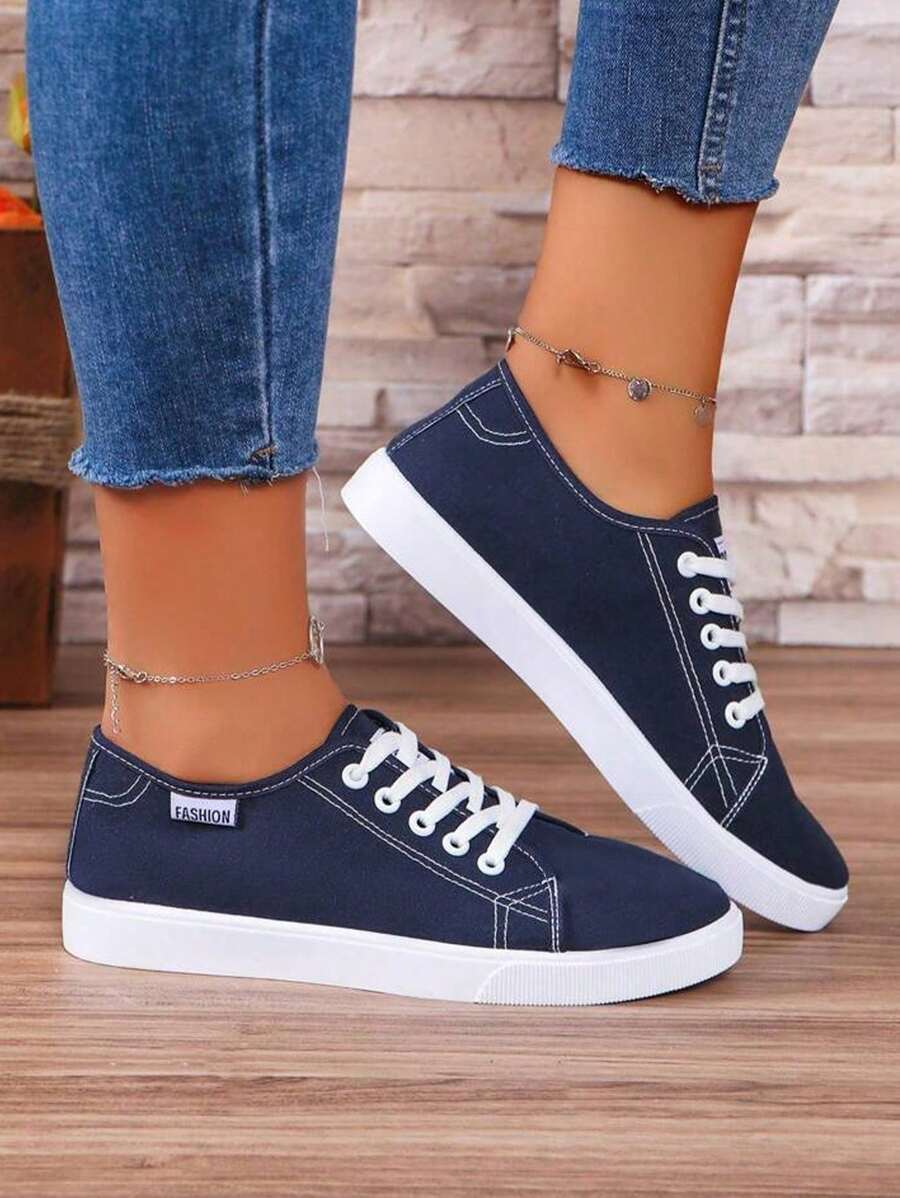 2024 New Canvas Shoes, Breathable Casual Cloth Shoes, Versatile Flat Sneakers, Low-Top Athletic Sneakers