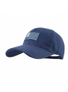 Solid Color-national Flag Cap-navy Blue