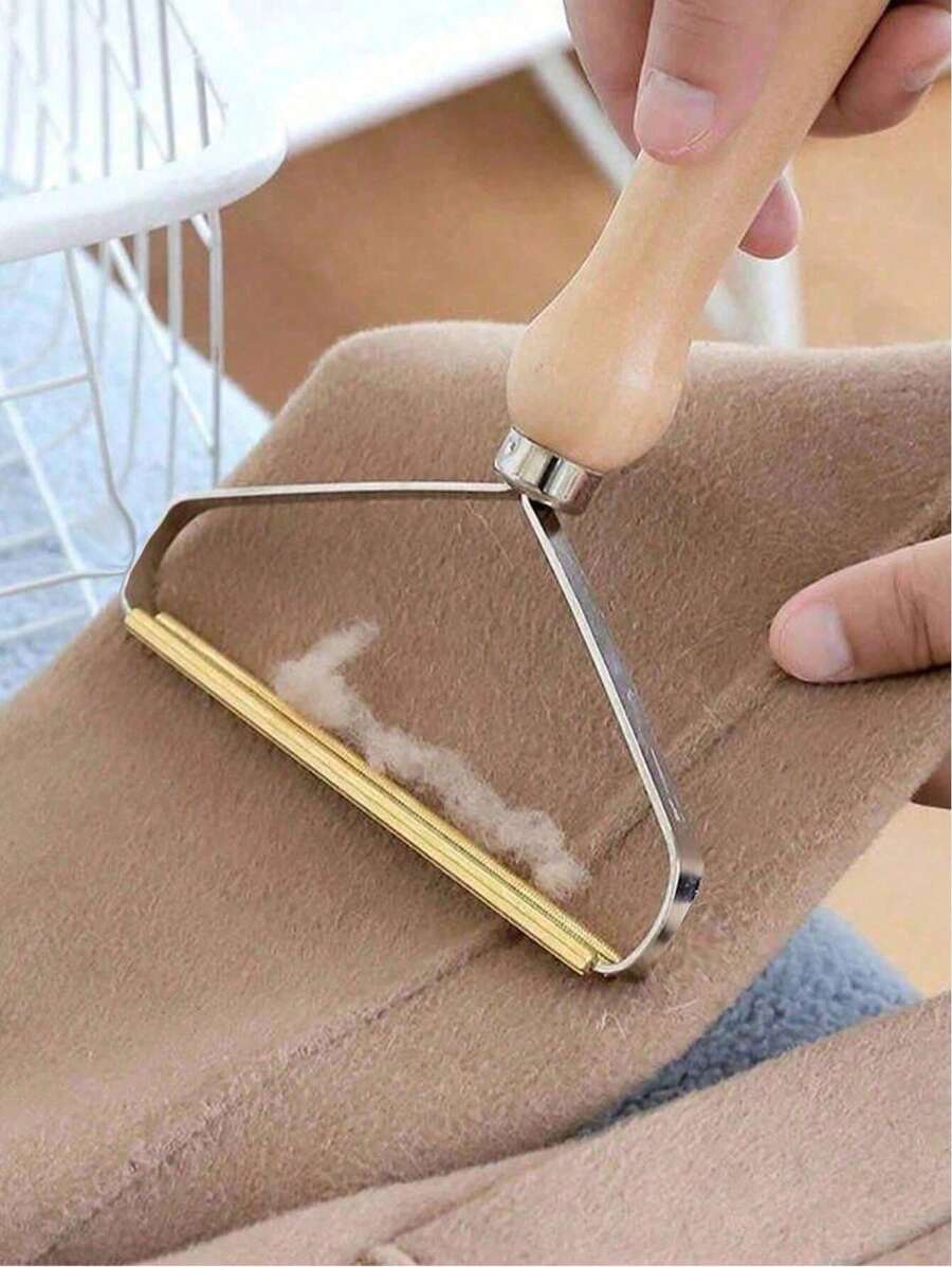 1/2pcs Double-Sided Lint Brush, Removes Pet Fur From Clothing, Sofa Cushions, Bedding, Carpets, Car Interior, Without Damaging Fabrics