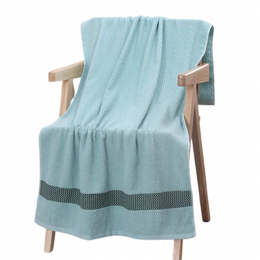 Large Cotton Bath Towel Wave Women Men Soft Highly Absorbent Quick Drying Towels For Beach Sport Yoga SPA Fitness