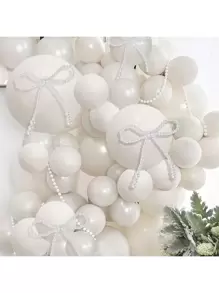 White + Pearl Bow