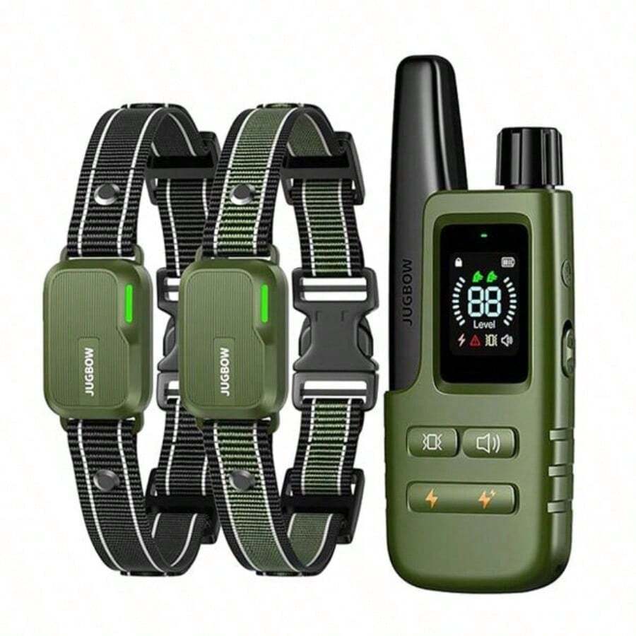 Jugbow Dog Collar 2 Dogs - 3300FT Dog Training Collar With Remote, IPX7 Waterproof E Collar For Dogs Training Rechargeable Collars For Large Medium Small Dogs (10-120lbs)