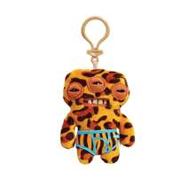 Fuggler Keychain - Annoying Star Monster (Leopard Print)
