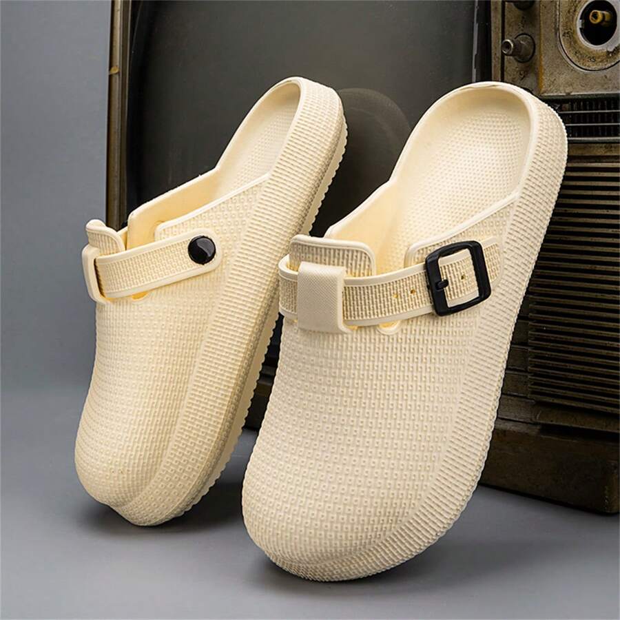 Women's New Lightweight Squish Feeling Slip-On Sandals Slippers