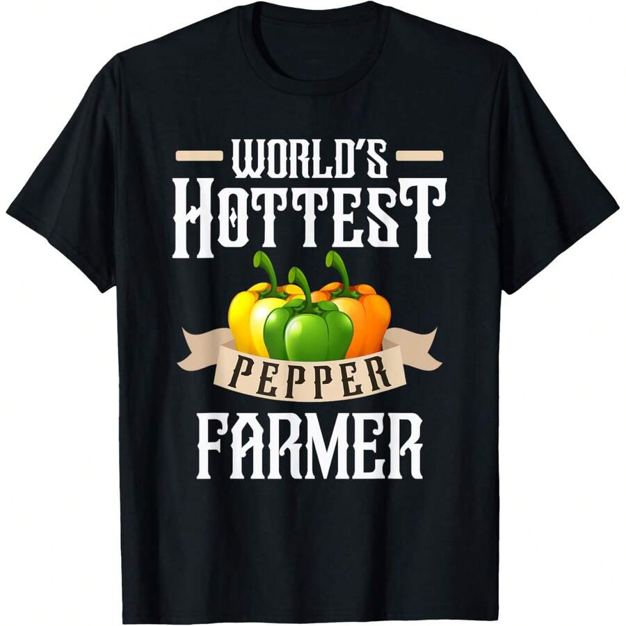 World's Hottest Pepper Farmer T-Shirt