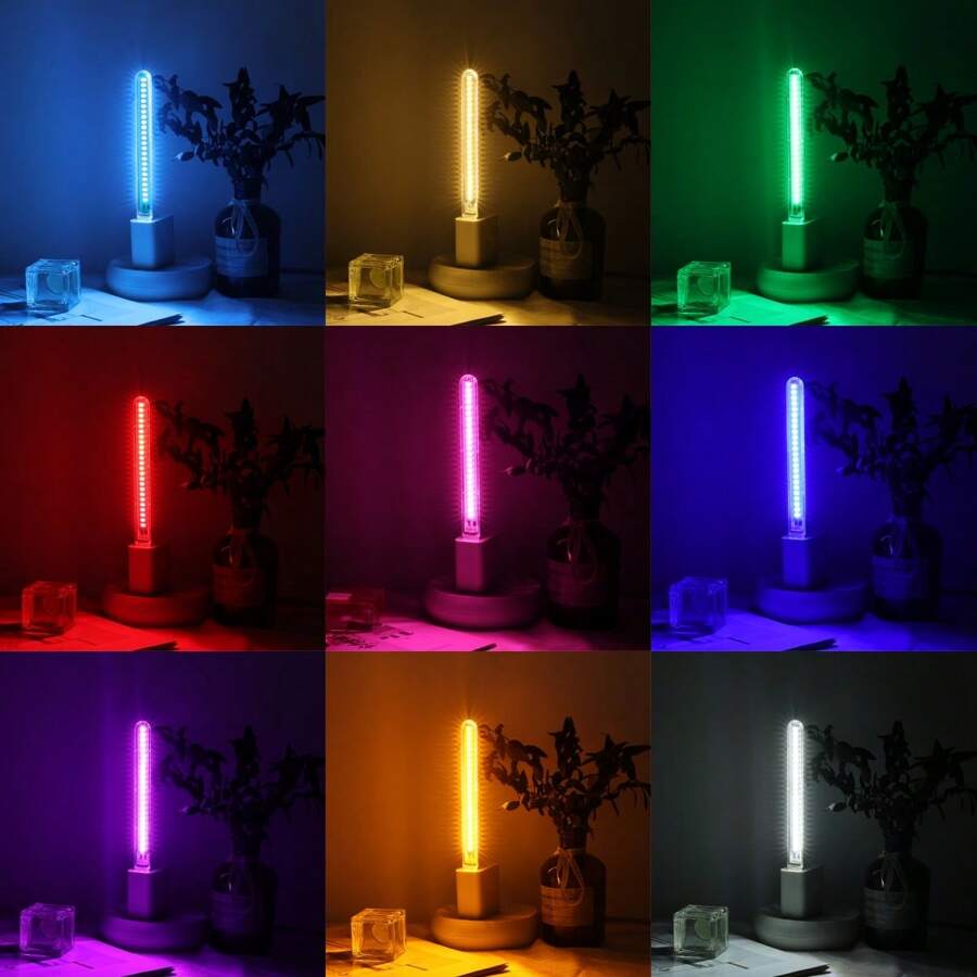 1 pièce Lumières LED alimentées par USB, 8/24 LEDs, pour Noël, mariage, fête, décoration de la maison et de la chambre