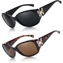 A3(2 Pack)black/Grey+tortoise/Brown