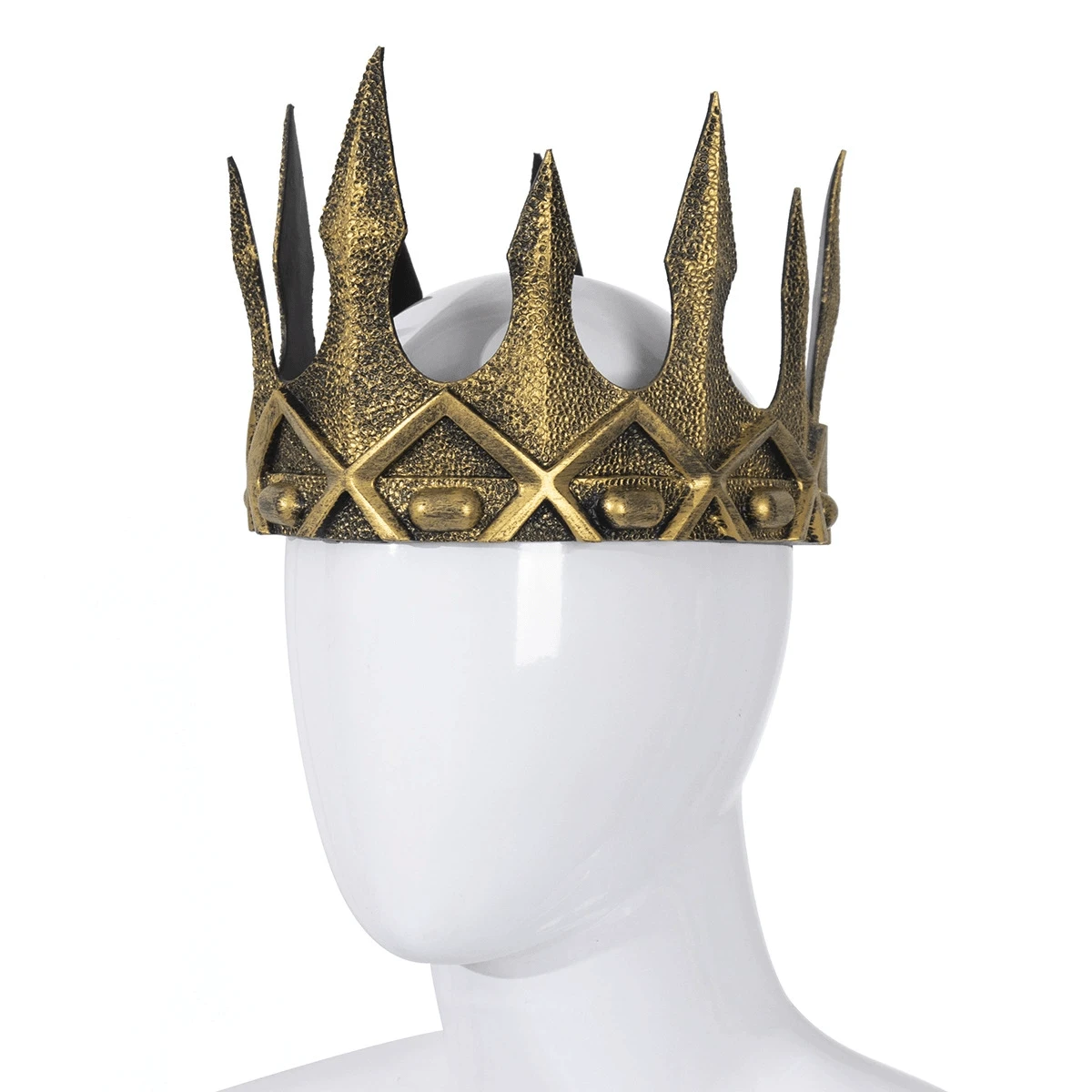 1pc Medieval COSPLAY Foam Crown, Vintage King Crown For Stage Performance